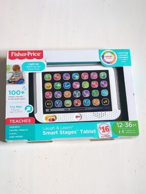 New Fisher-Price Toddler Laugh & Learn Smart Stages Tablet